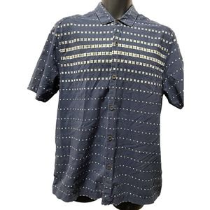 Tommy Bahama Limited Edition Island Modern Fit Navy‎ Men’s Button Up Shirt